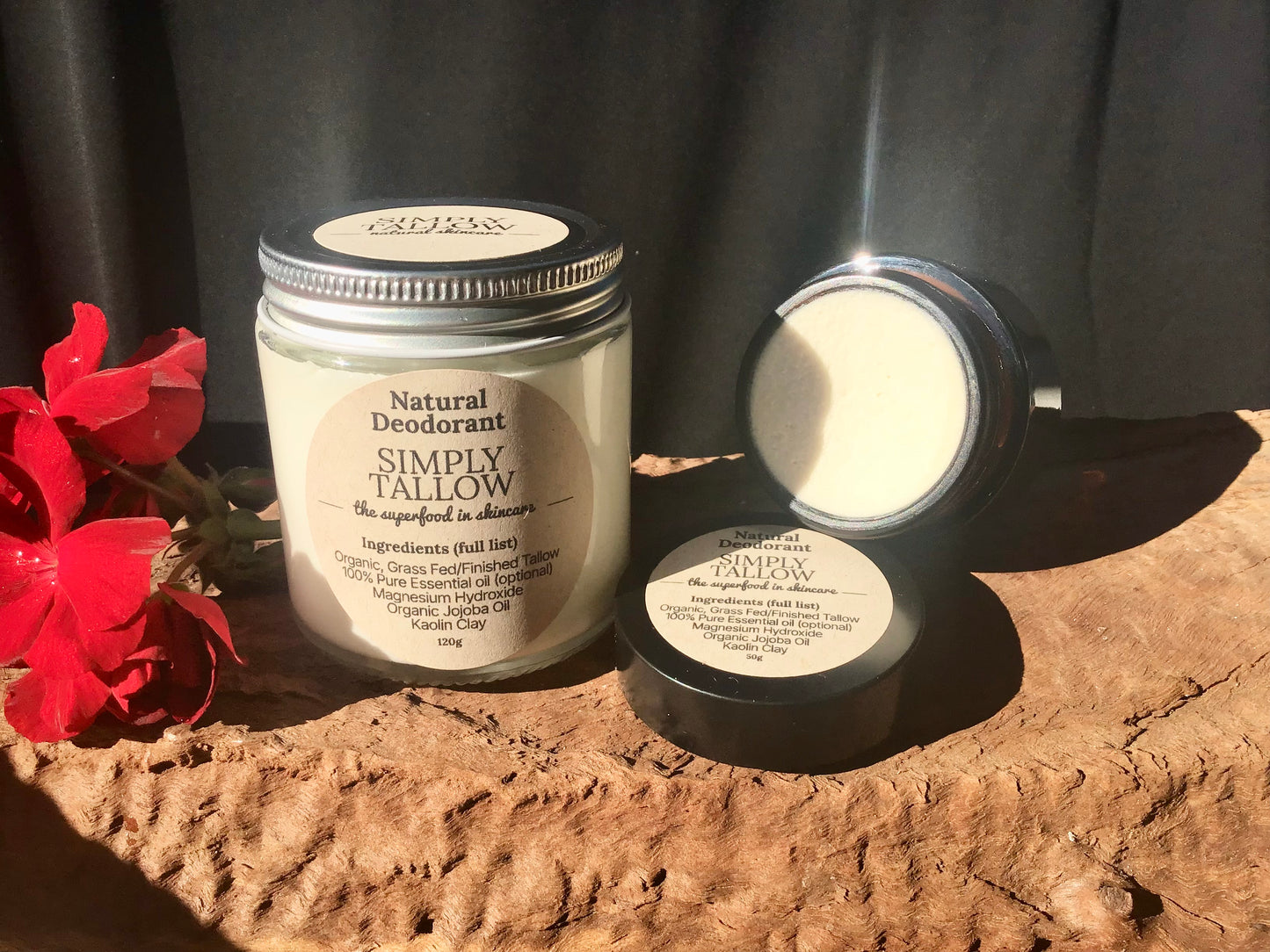 💥NEW💥 NATURAL DEODORANT Tallow + Magnesium
Design Your Own…..Huge Range of Scents