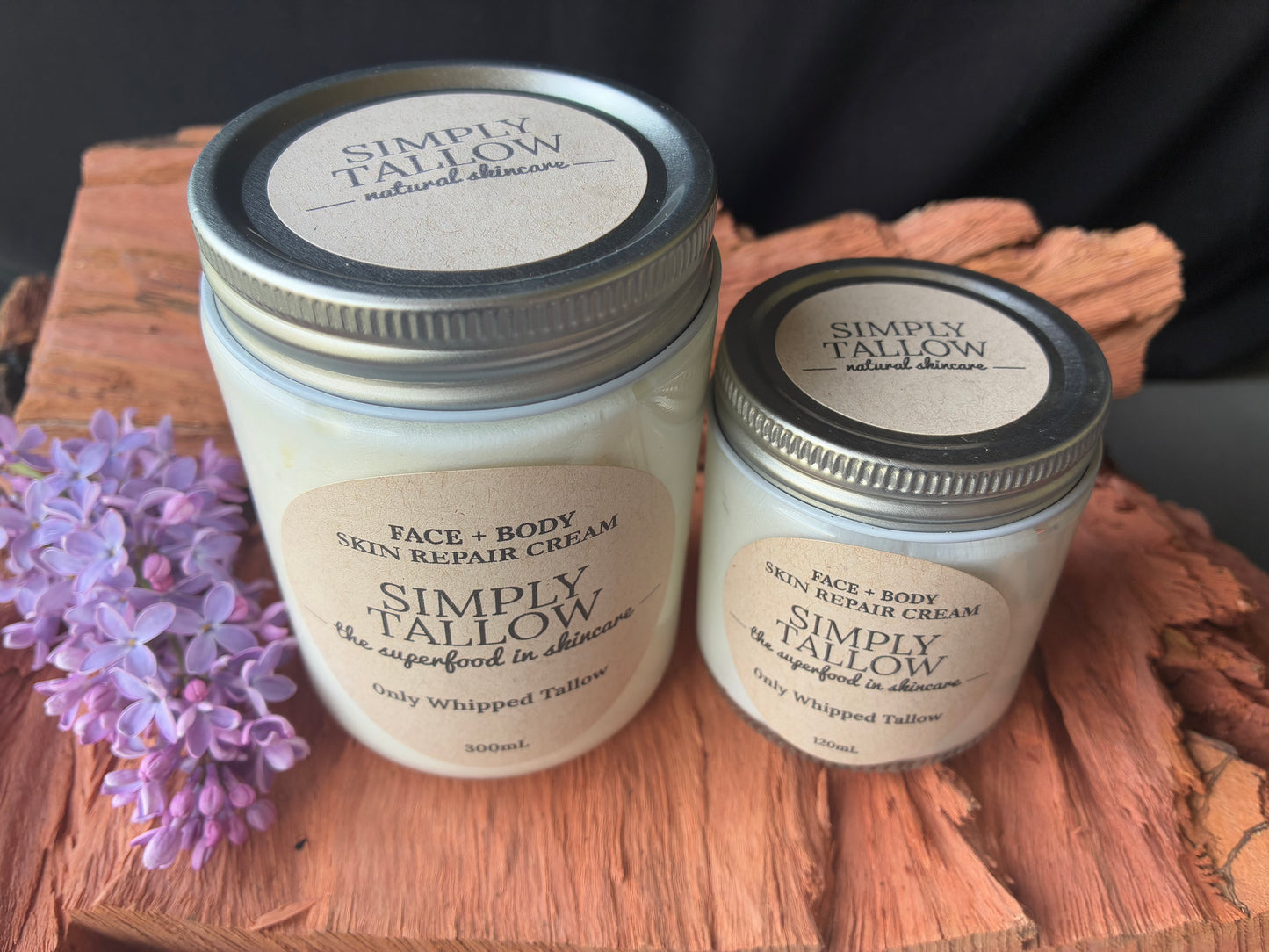 Only Whipped Tallow Cream… one ingredient, large range of optional essential oils