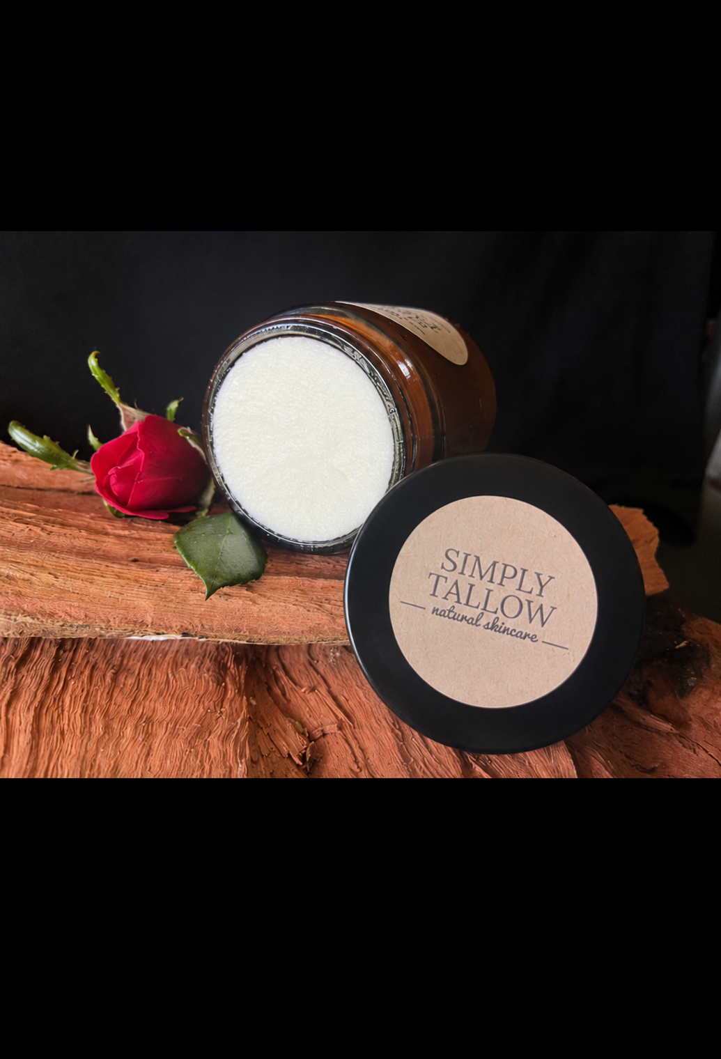 WHIPPED TALLOW CREAM with ORGANIC CASTOR OIL Only 2 ingredients…Choose your essential oils (optional)