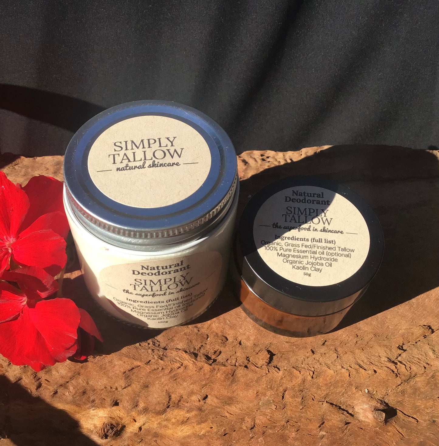 💥NEW💥 NATURAL DEODORANT   Tallow + Magnesium
         Design Your Own…..Huge Range of Scents