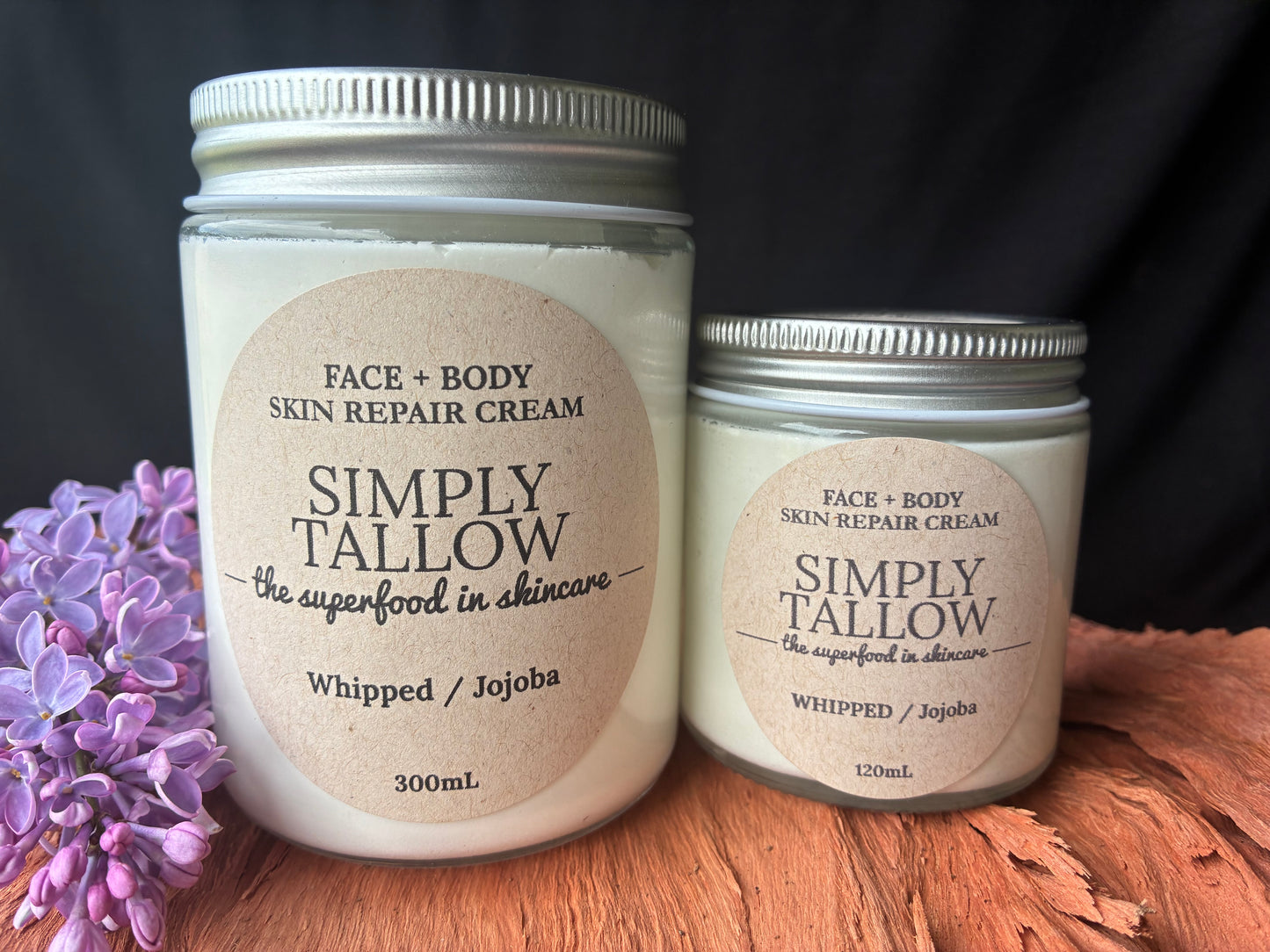 Whipped Tallow Cream with Jojoba Oil.                                   Only 2 ingredients…Choose your essential oils (optional)