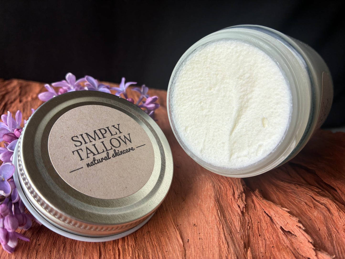 Whipped Tallow Cream with Jojoba Oil.                                   Only 2 ingredients…Choose your essential oils (optional)