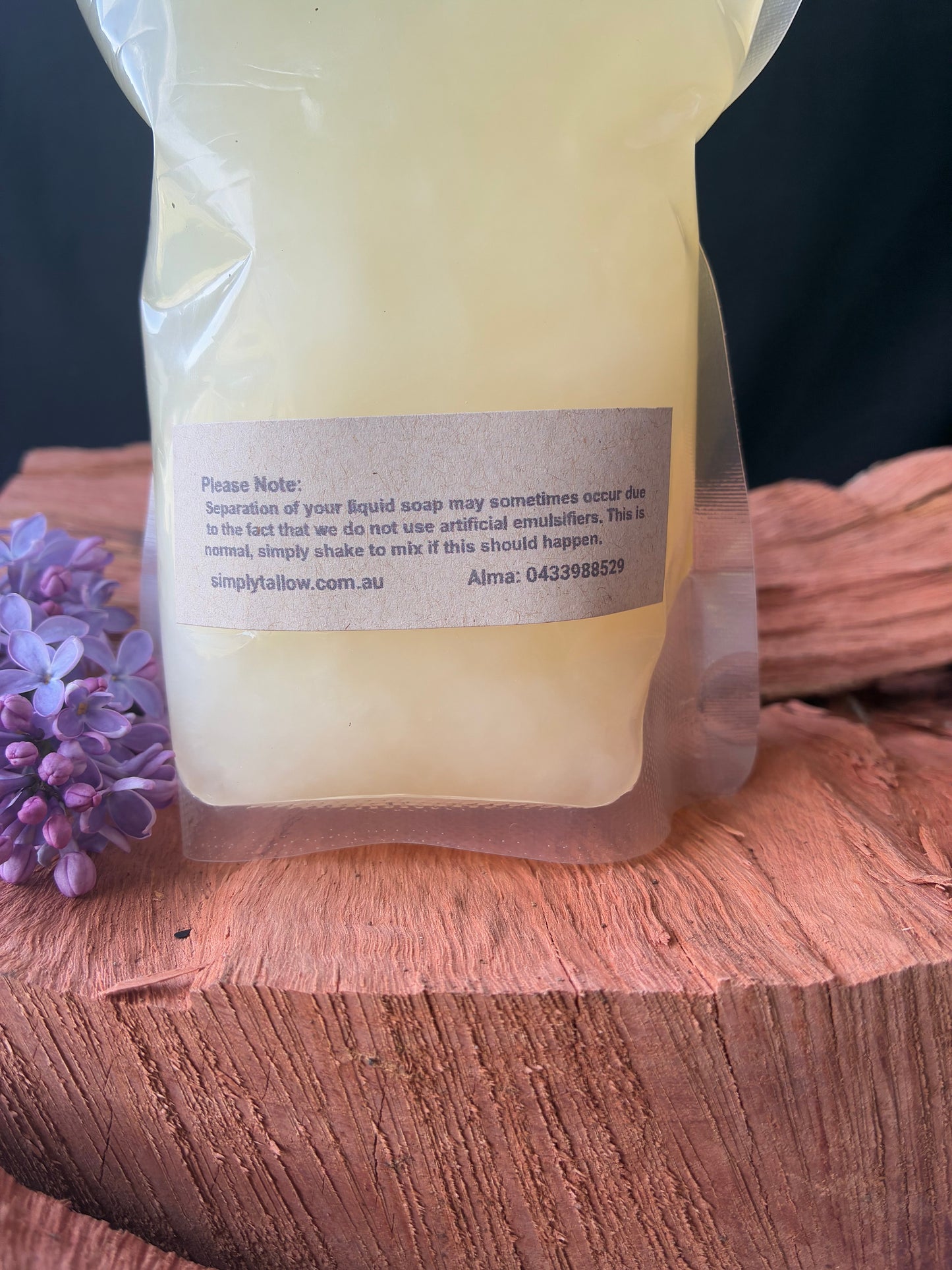 100% Pure Liquid Tallow Soap…only two ingredients